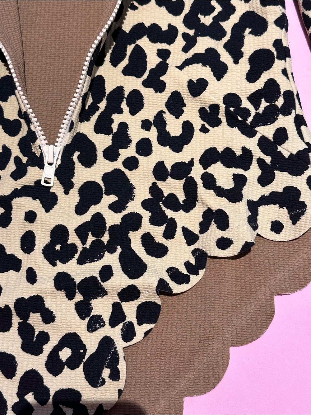 NEW WITH TAGS – Marysia North Sea Rashguard Swimsuit – Cheetah Print – Size L - Picture 5 of 13